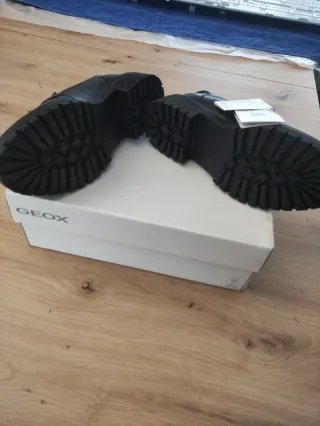 Mocasines Geox negros nuevos