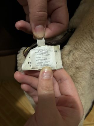 Abrigo Shearling Zegna- Piel de Cordero