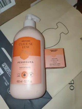 Kit O Boticário Cuide-se Bem Pêssega