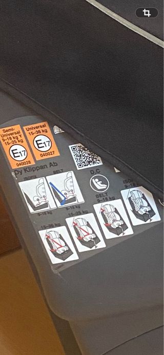 Silla coche Klippan Triofix Maxi con base Triofix