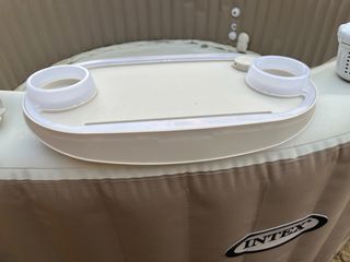 Jacuzzi Intex 4 personas burbujas calentador.