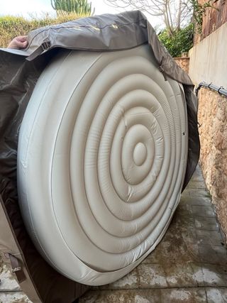 Jacuzzi Intex 4 personas burbujas calentador.