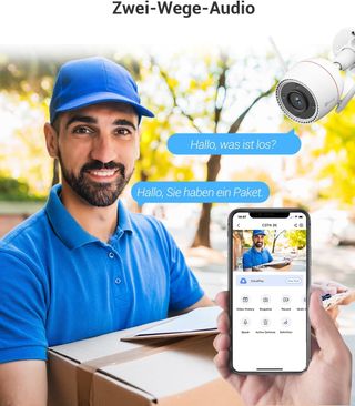 Cámara IP WiFi para exteriores EZVIZ 2K