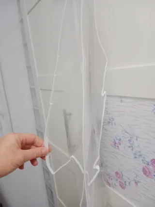 Colgador de botas transparente, dos por 5 euros