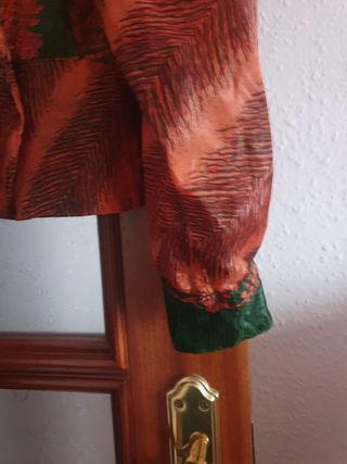 Blusa estampada talla 40