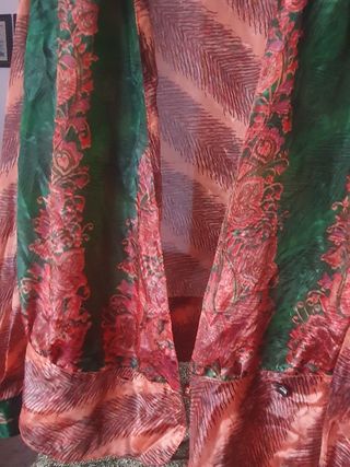 Blusa estampada talla 40