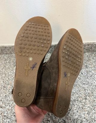 Car Shoe Stivaletti Camoscio Donna Marrone 39