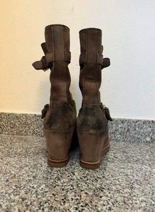 Car Shoe Stivaletti Camoscio Donna Marrone 39