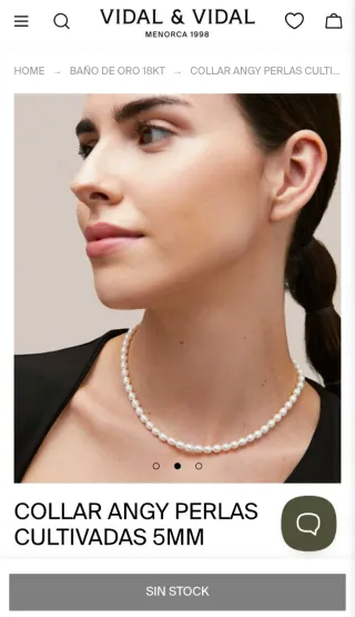 Collar Perlas Vidal & Vidal