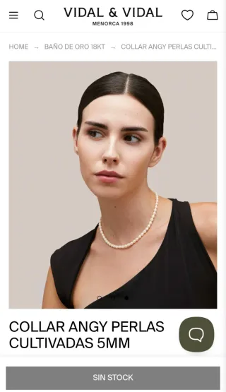 Collar Perlas Vidal & Vidal