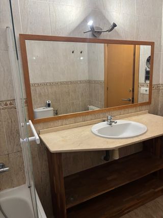 Espejo grande madera