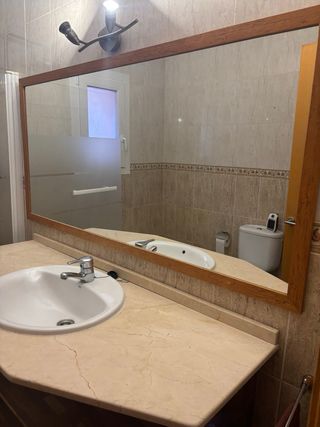 Espejo grande madera