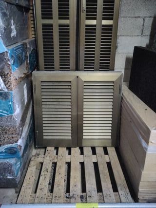 Persianas mallorquinas bronze