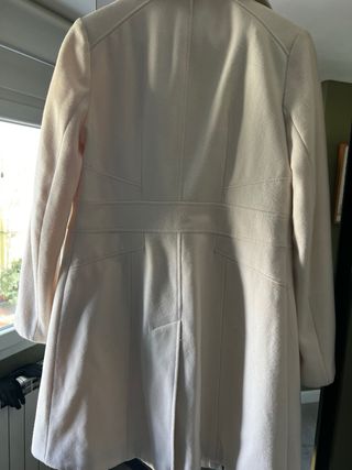 Abrigo Lana Beige VIA SPIGA Talla S