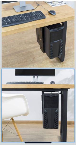 Ewent Supporto CPU Regolabile Sotto Scrivania