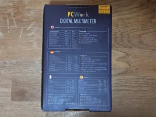 Multímetro Digital PCW02A PCWork