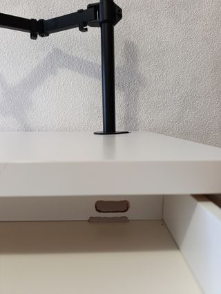 Mesa escritorio MICKE blanco