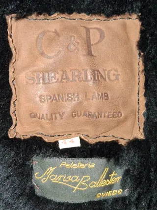 Chaquetón reversible de piel vuelta