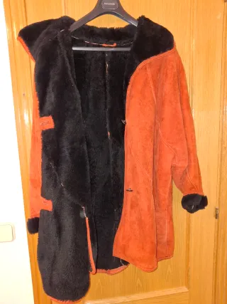 Chaquetón reversible de piel vuelta