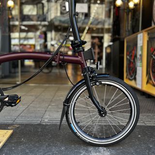 Brompton C-Line M12L Plump Red Black
