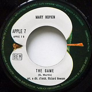 Mary Hopkin Lontano Dagli Occhi / The Game 45 RPM