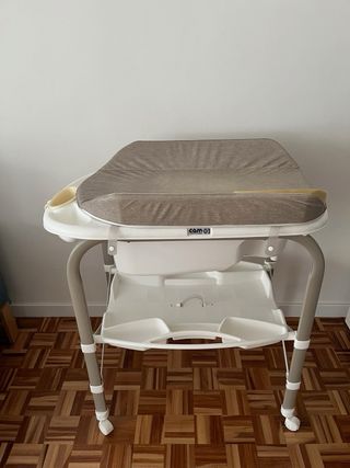 Bañera cambiador bebé