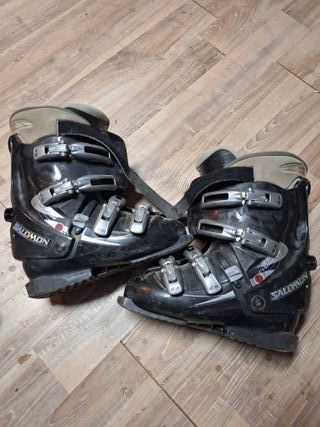 Botas de esquí Salomon y Tecnica