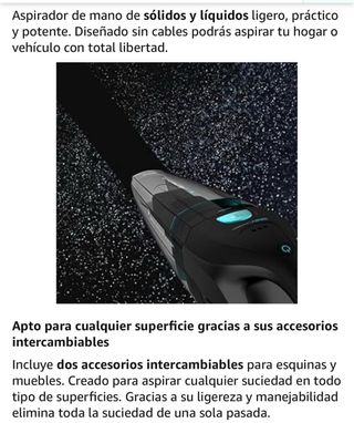 Cecotec Conga 22.2V Animales - aspiradora manual