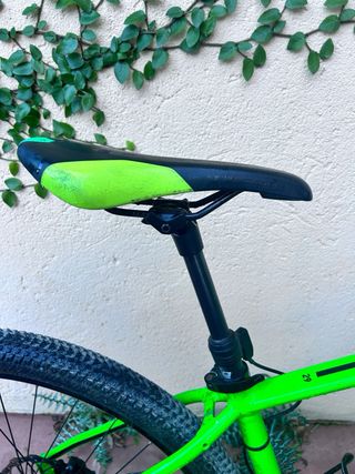 Bicicleta MTB Cube Verde Poco Uso