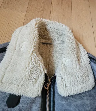 Montone grigio Zara uomo (tg. M) LEGGI DESCRIZIONE