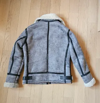 Montone grigio Zara uomo (tg. M) LEGGI DESCRIZIONE