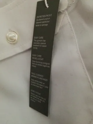 Camicia bianca KARIBAN manica corta