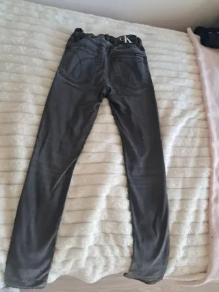 Pantalones Calvin Klein Gris