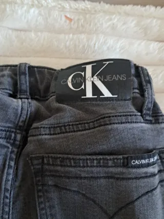 Pantalones Calvin Klein Gris