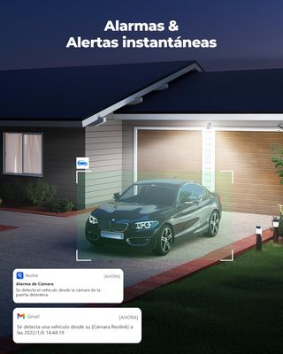 Cámara de vigilancia exterior Reolink 4K PTZ PoE