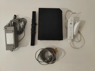 Consola Wii Negra Nintendo