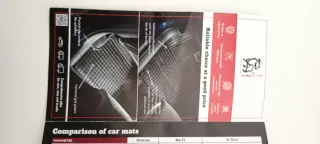 Alfombrilla Bandeja Coche Negra Toyota auris