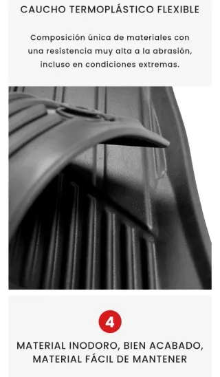 Alfombrilla Bandeja Coche Negra Toyota auris