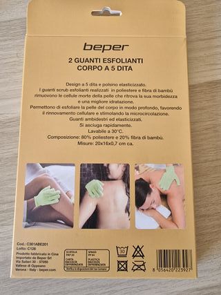 Pack 4 Guantes Bambú Beper
