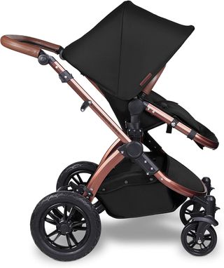 Cochecito Ickle Buba Bronce y Negro