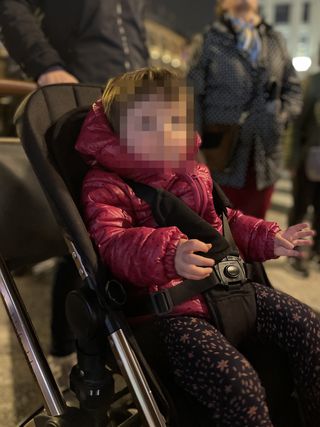 Cochecito Ickle Buba Bronce y Negro