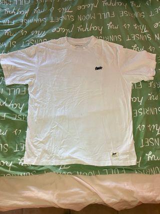 Camiseta básica Pull&Bear blanca talla S