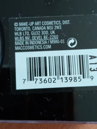 Ciglia finte MAC nuove