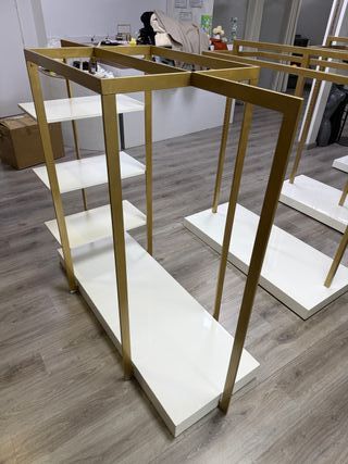 Lote 4 burros expositores tienda