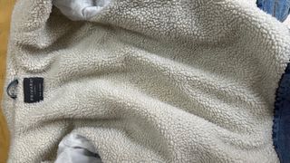Cazadora vaquera Primark con borrego Talla XS