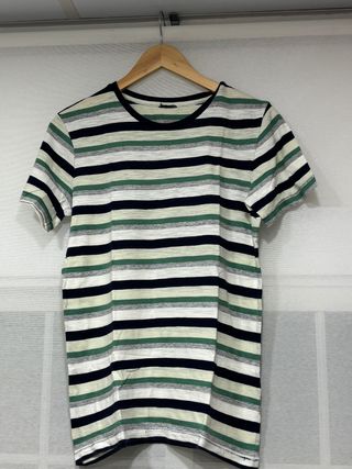 Camiseta de rayas para hombre