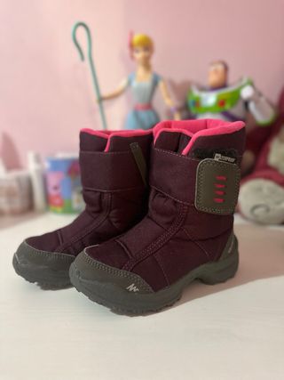 Botas niña nieve 28