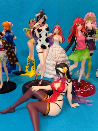 anime figures manga girls nami lamù boa albedo