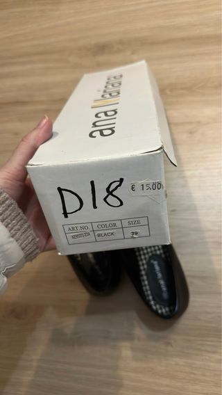 Bailarinas Ana Mariana Negras Talla 39