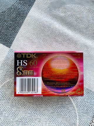 Cinta TDK 8mm HS 60’
